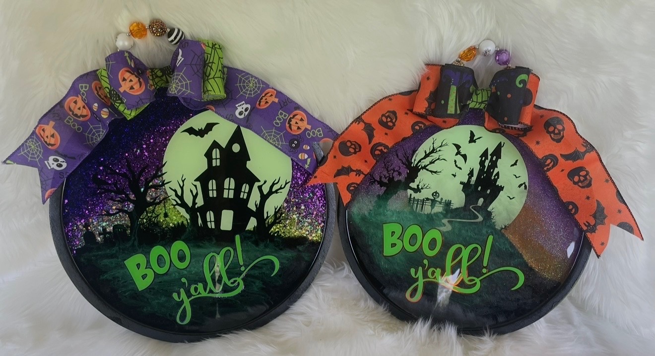 Boo Y'all Halloween Door Hanger