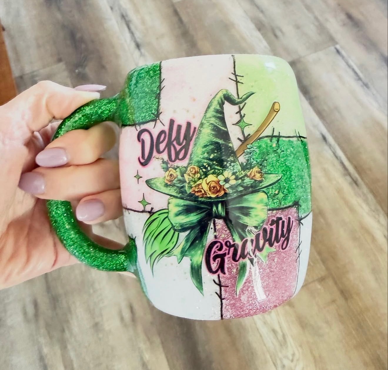Defy Gravity Witch Hat Mug