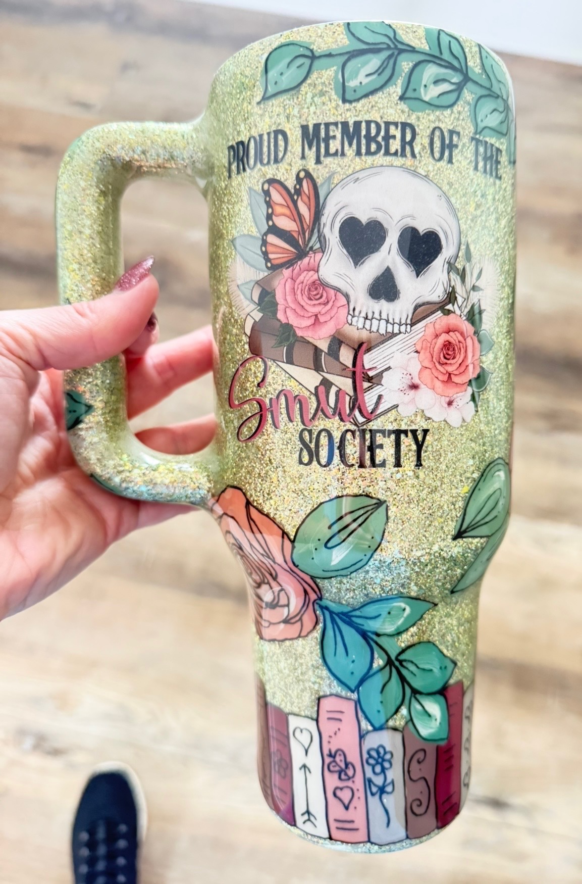 Smut Society Skull Mug