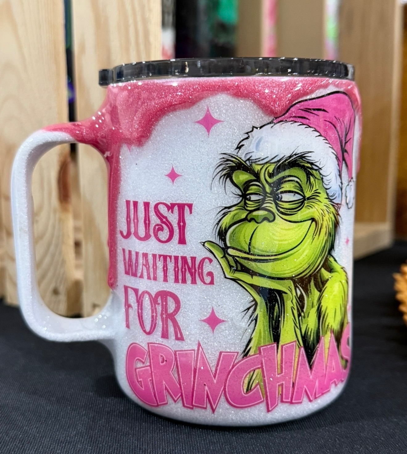 Waiting for Grinchmas Mug