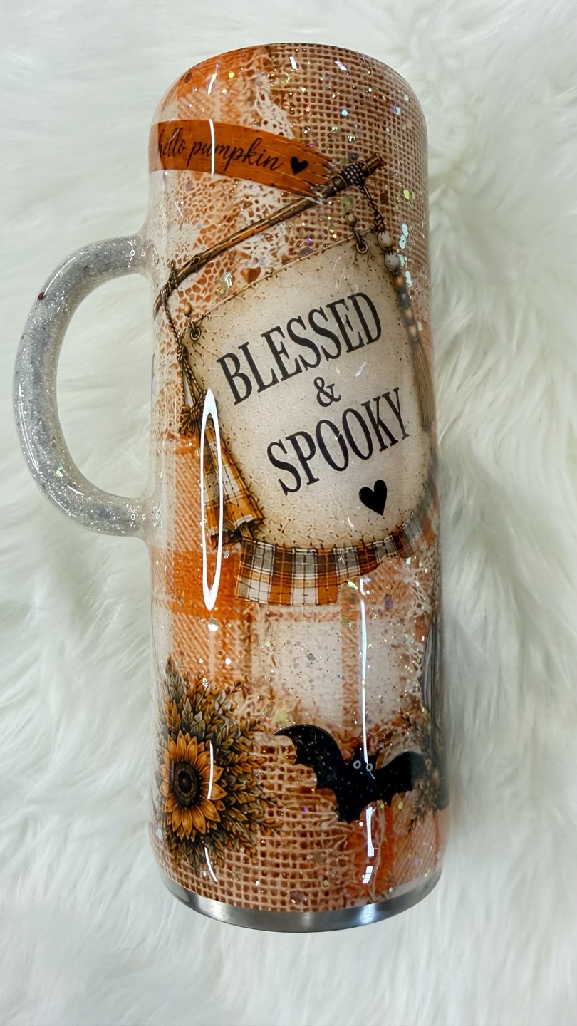 Blessed & Boo-tiful Tumbler (24 oz)