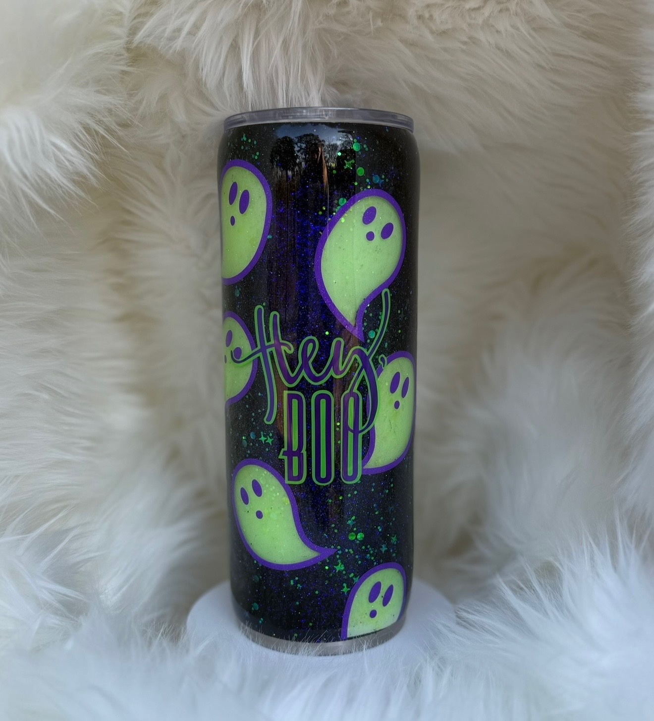 Hey Boo Ghosts Tumbler