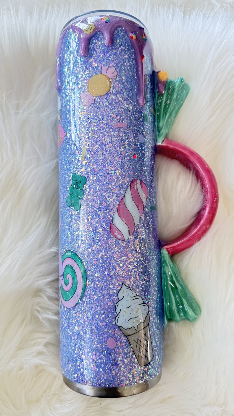 Old Fashioned Candy Shoppe Tumbler (Purple, 32 oz) &mdash; photo 2