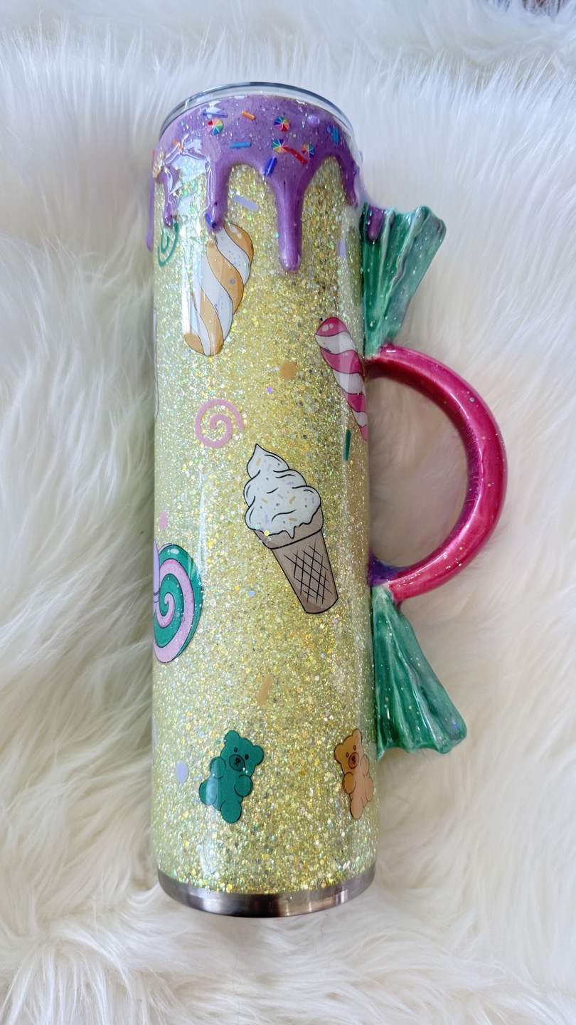 Old Fashioned Candy Shoppe Tumbler (Yellow, 32 oz) &mdash; photo 2