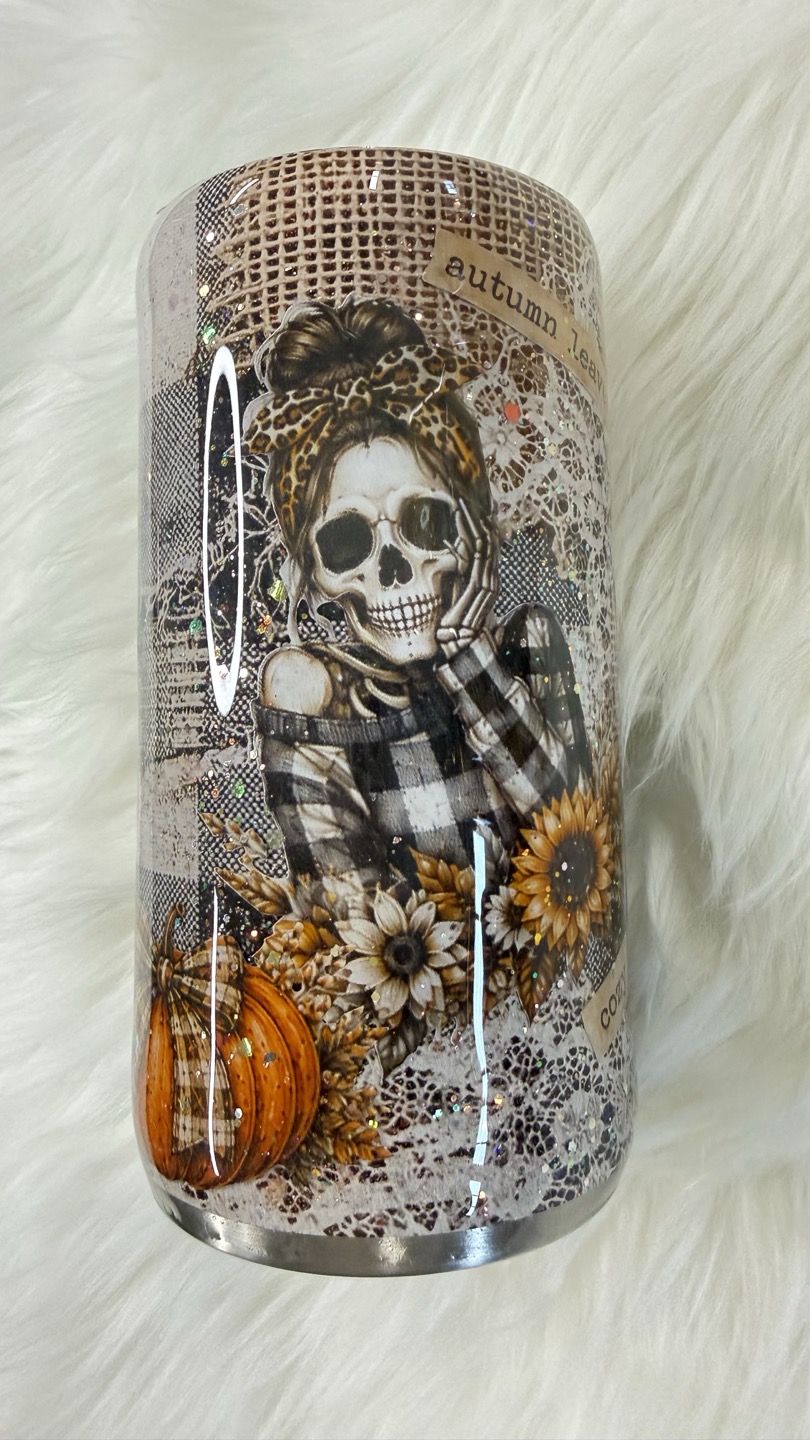 Pumpkin Spice & Everything Nice Tumbler (16 oz) &mdash; photo 2