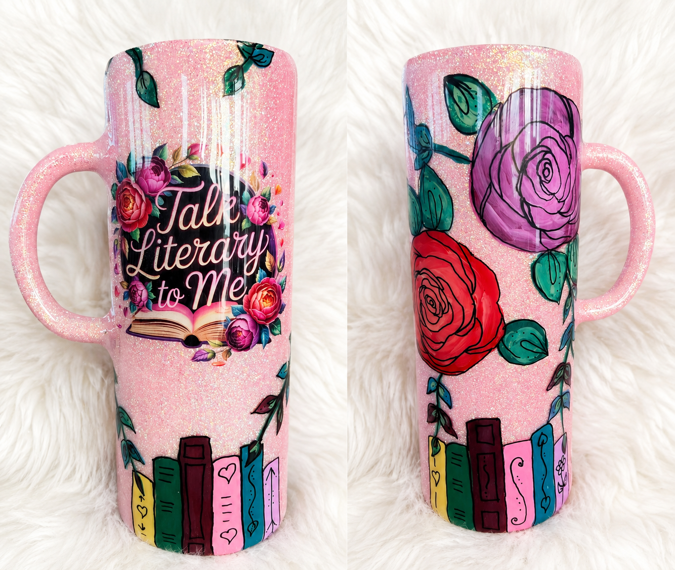 Talk Literary to Me Tumbler